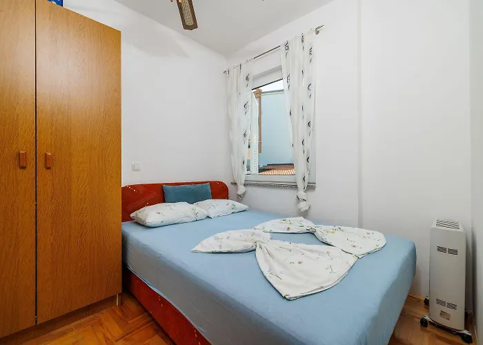 Bezauberndes Nur 390 Meter Zum Mit Meerblick, Waschmaschine Apartman