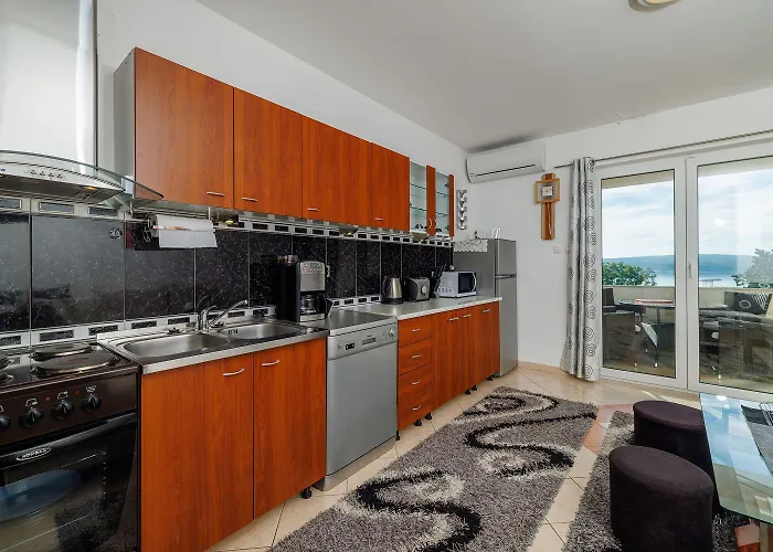 Bezauberndes Nur 390 Meter Zum Mit Meerblick, Waschmaschine Apartamento *