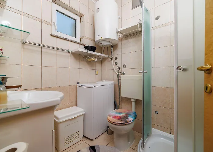 Apartamento Bezauberndes Nur 390 Meter Zum Mit Meerblick, Waschmaschine